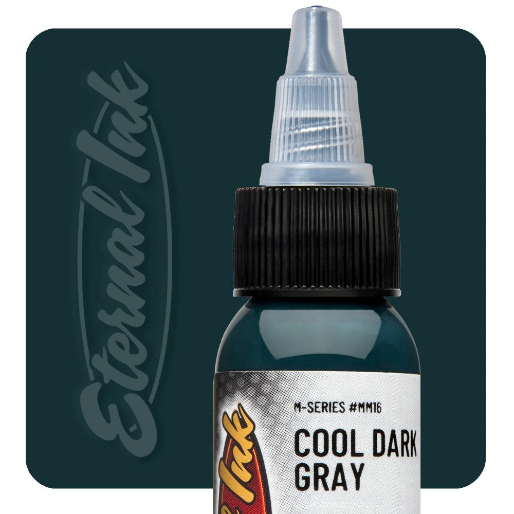 Eternal Tattoo Ink - M Series - Cool Dark Gray - Ultimate Tattoo Supply