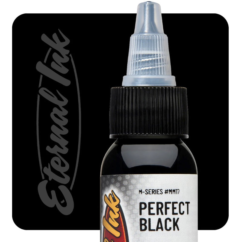 Eternal Tattoo Ink - M Series - Perfect Black - Ultimate Tattoo Supply