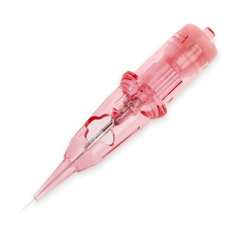 Kwadron Optima PMU Cartridge - 1 Round Liner 0.20mm Long Taper (20/1RLLT-OPT) - Ultimate Tattoo Supply