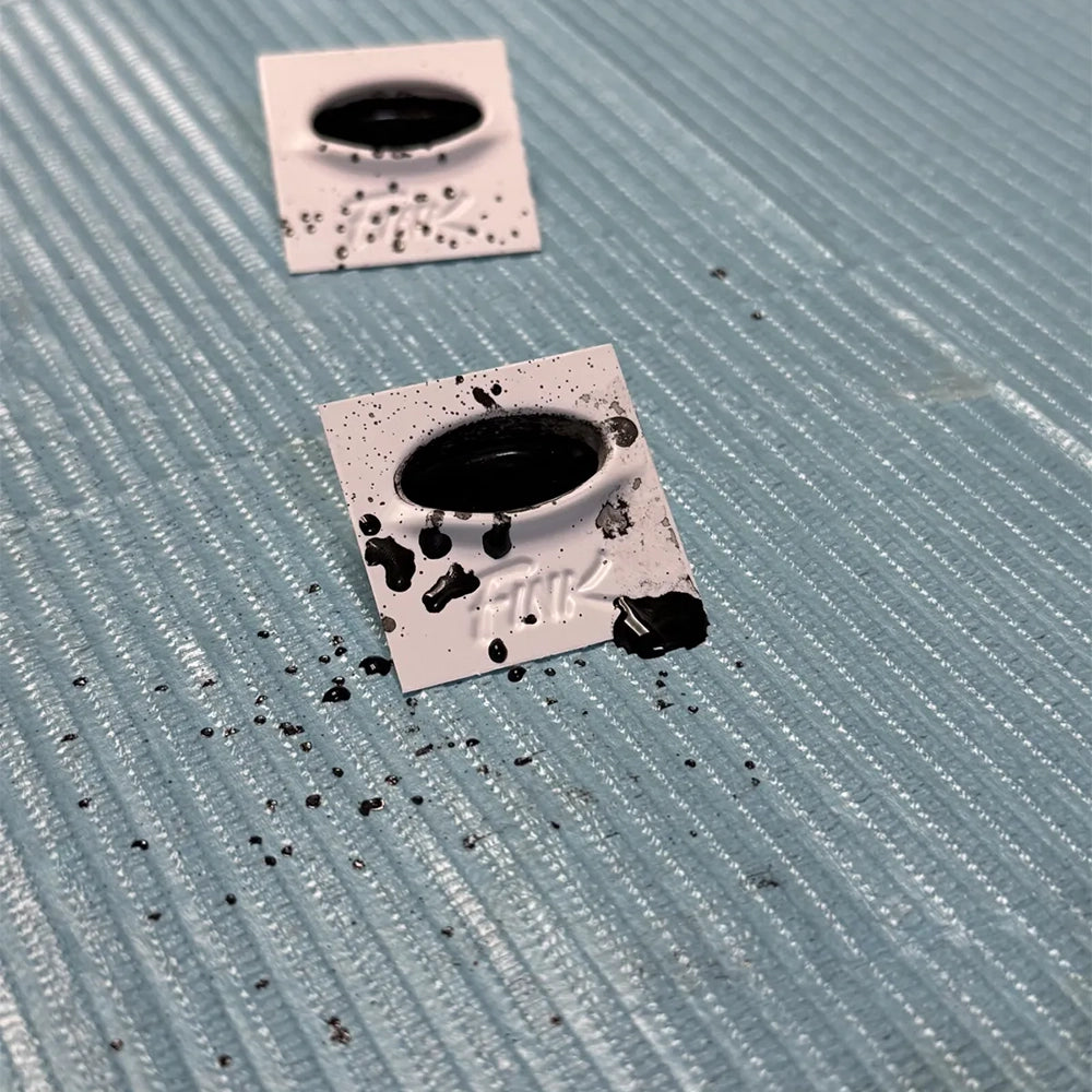 FINK CAPS — Slanted White Oval Tattoo Ink Cap