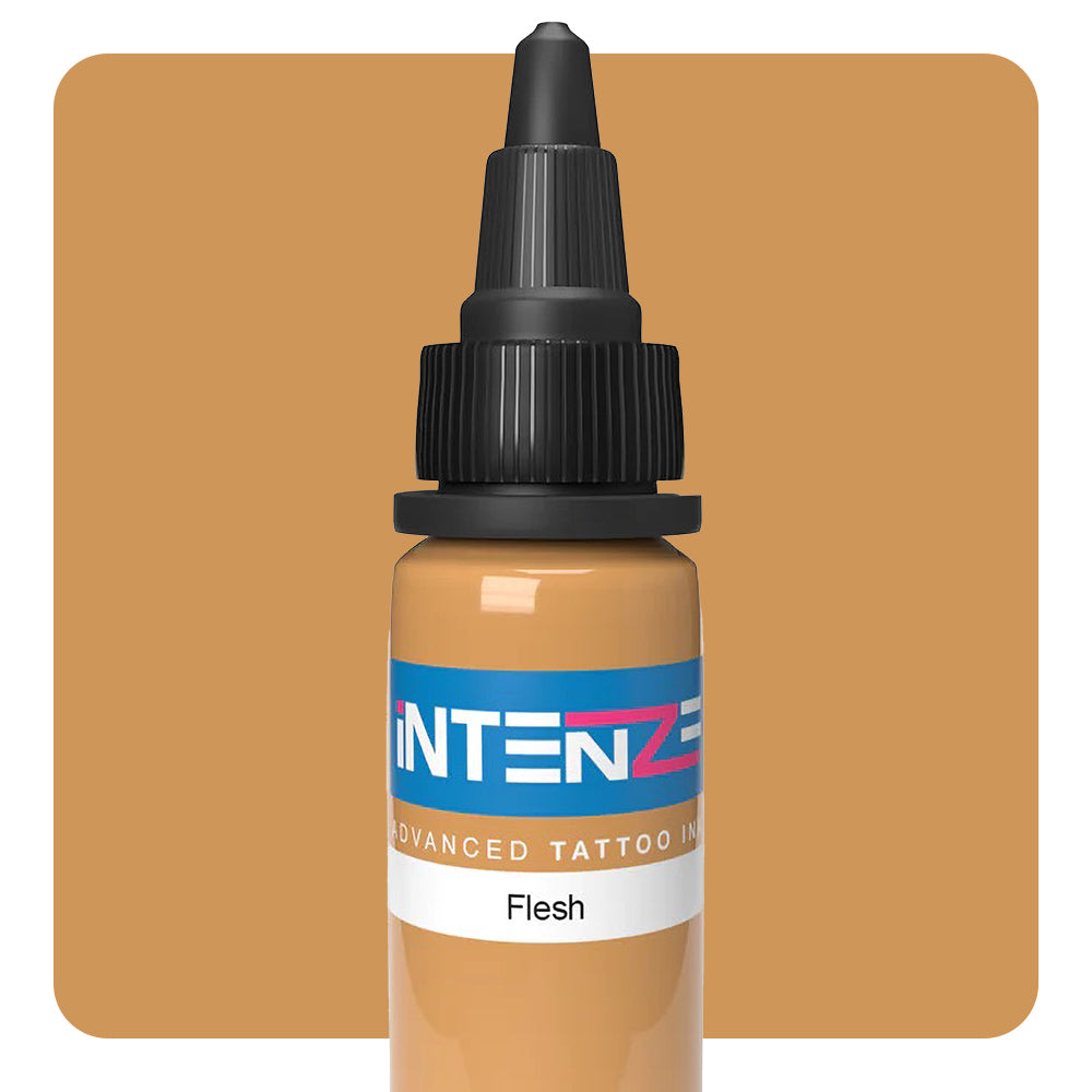 Flesh — Intenze Tattoo Ink — Pick Size - Ultimate Tattoo Supply
