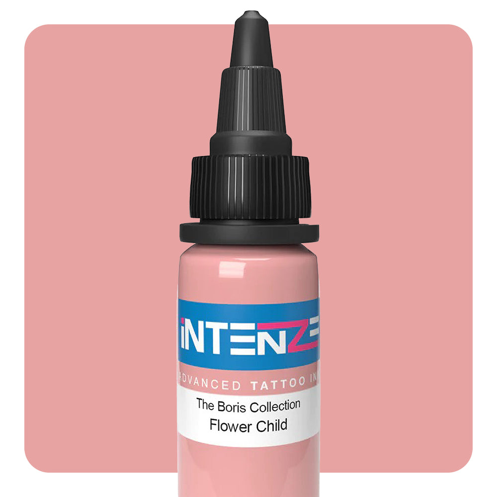 Flower Child — Boris Series — Intenze Tattoo Ink — 1oz Bottle - Ultimate Tattoo Supply