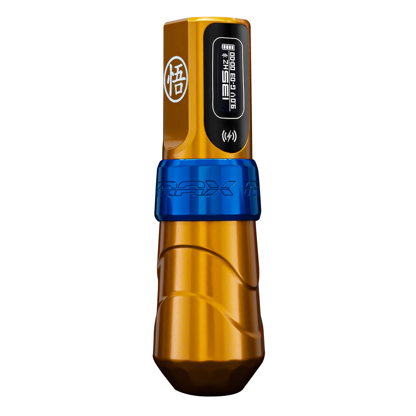 FK Irons Flux Max Tattoo Machine with 2 PowerBolt 2.0 — Pick Color and Stroke Length