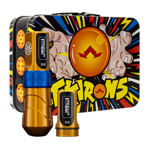 FK Irons Flux Max Tattoo Machine with 2 PowerBolt 2.0 — Pick Color and Stroke Length - Ultimate Tattoo Supply