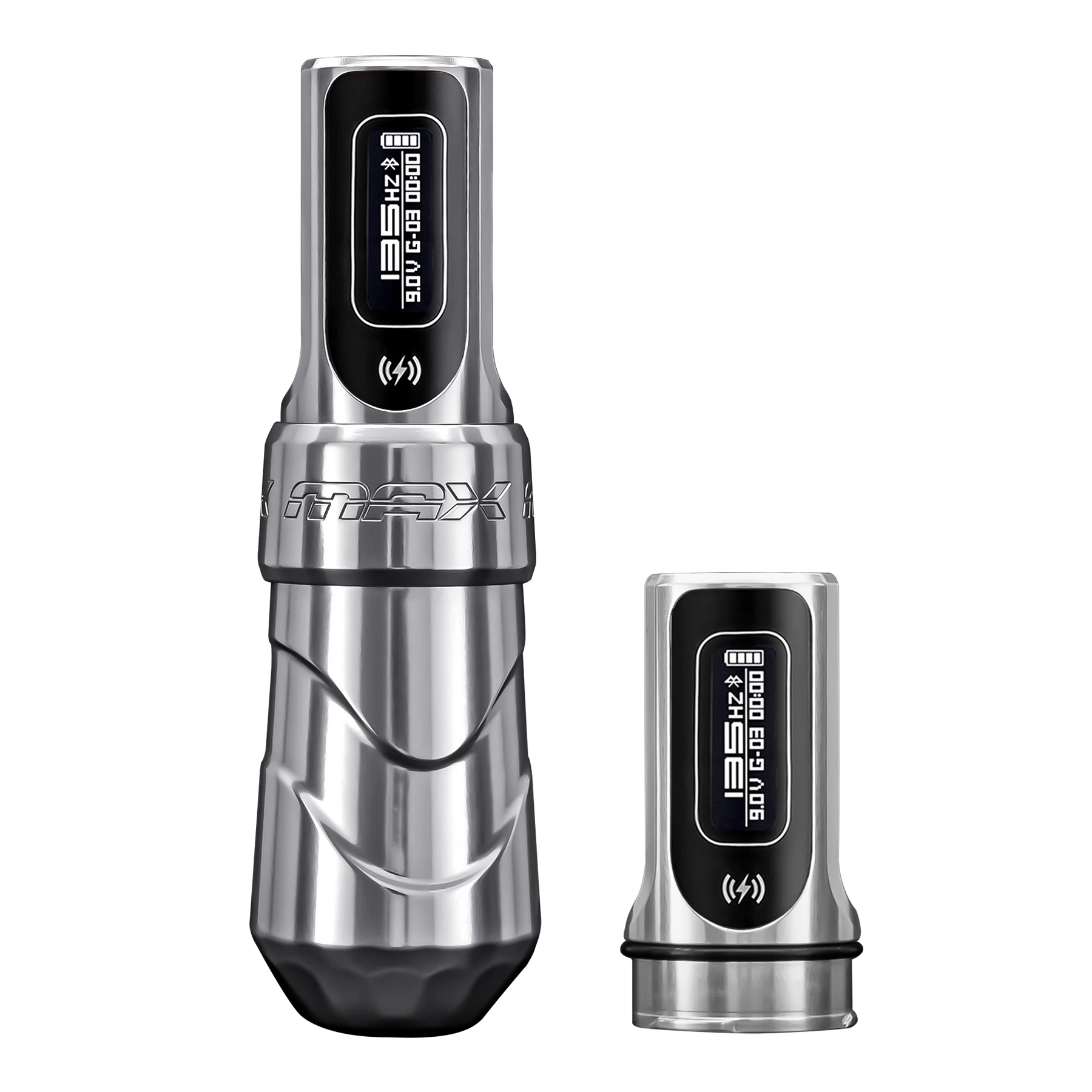 FK Irons Flux Max Tattoo Machine with 2 PowerBolt 2.0 — Pick Color
