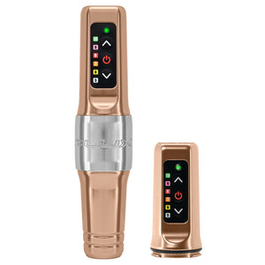 Microbeau Flux Mini Permanent Makeup Machine with 2 Battery Packs- 3.0mm - Ultimate Tattoo Supply