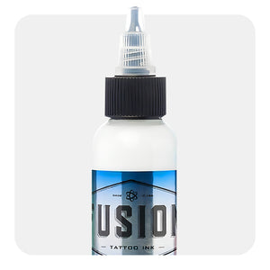 White — Fusion Tattoo Ink — Pick Size - Ultimate Tattoo Supply