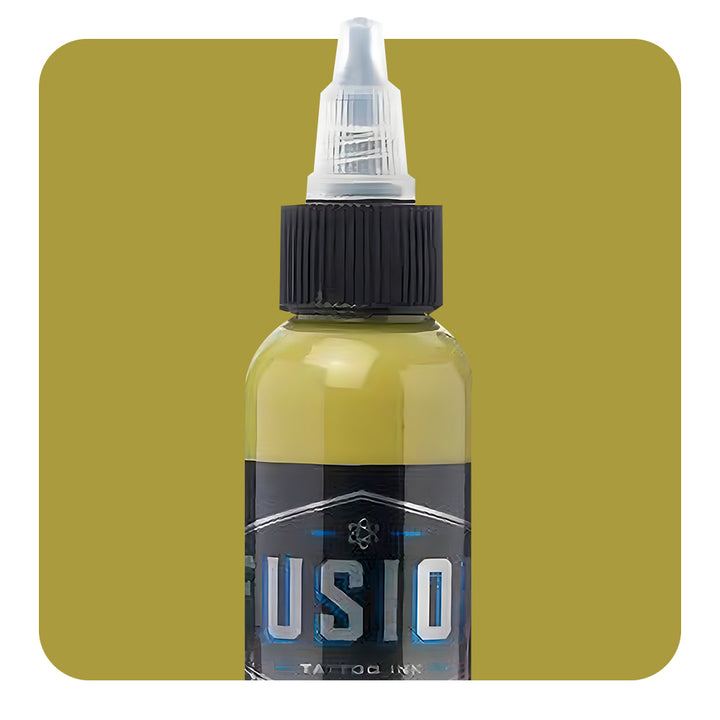 Organic Green — Fusion Tattoo Ink — 1oz - Ultimate Tattoo Supply