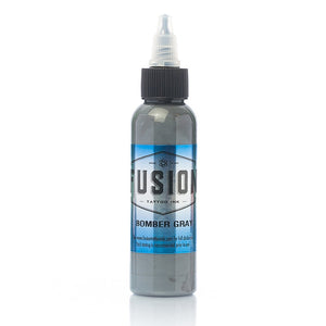 Bomber Gray — Fusion Tattoo Ink — Pick Size - Ultimate Tattoo Supply