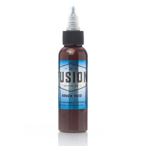 Brick Red — Fusion Tattoo Ink — Pick Size - Ultimate Tattoo Supply