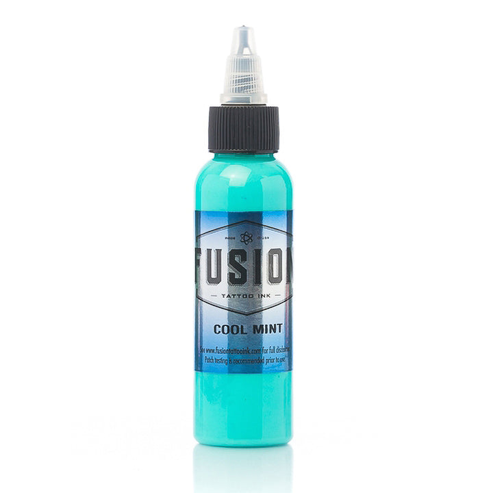 Cool Mint — Fusion Tattoo Ink — Pick Size - Ultimate Tattoo Supply