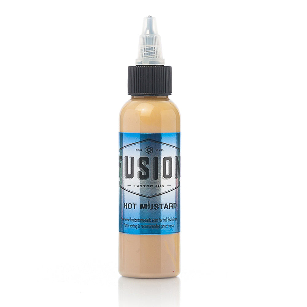 Hot Mustard — Fusion Tattoo Ink — 1oz - Ultimate Tattoo Supply