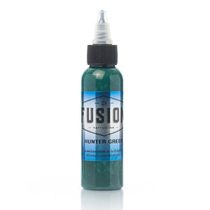 Hunter Green — Fusion Tattoo Ink — Pick Size - Ultimate Tattoo Supply