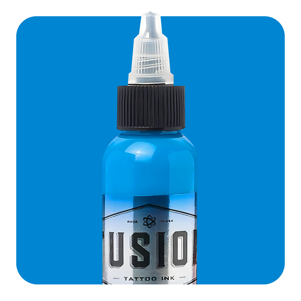 Icy Blue — Fusion Tattoo Ink — Pick Size - Ultimate Tattoo Supply