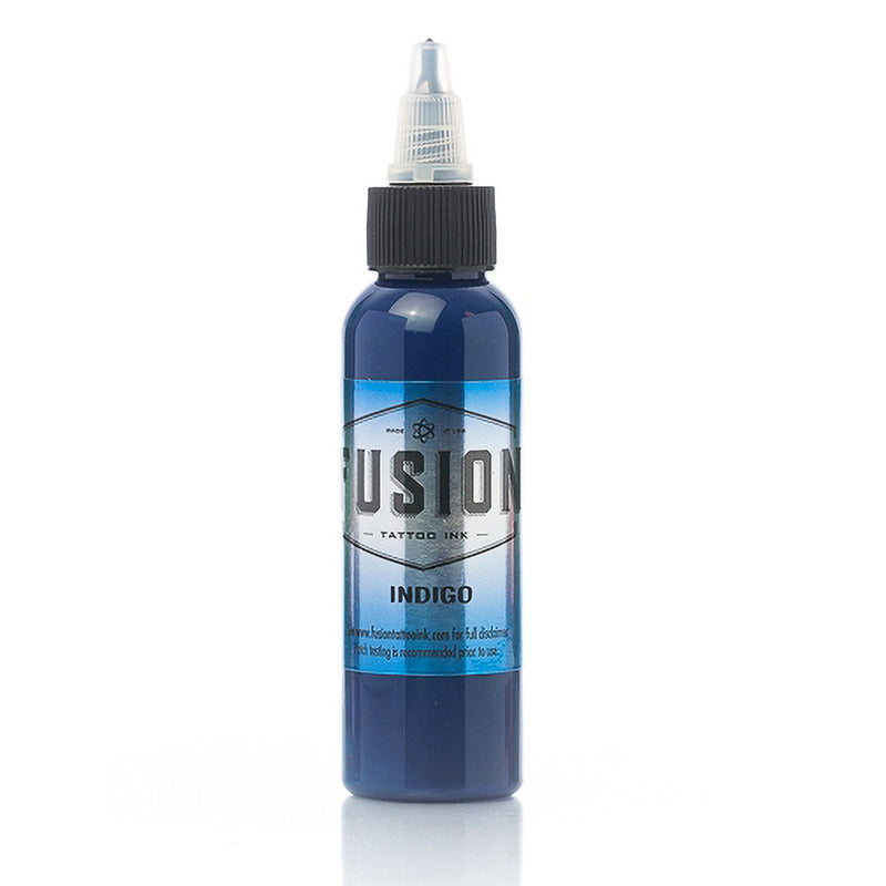 Indigo — Fusion Tattoo Ink — Pick Size - Ultimate Tattoo Supply