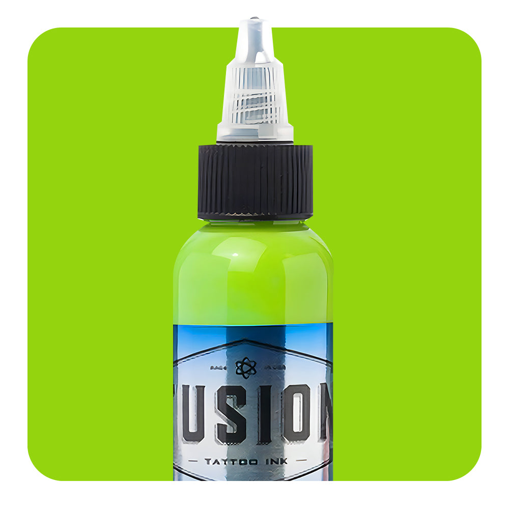 Key Lime — Fusion Tattoo Ink — Pick Size - Ultimate Tattoo Supply