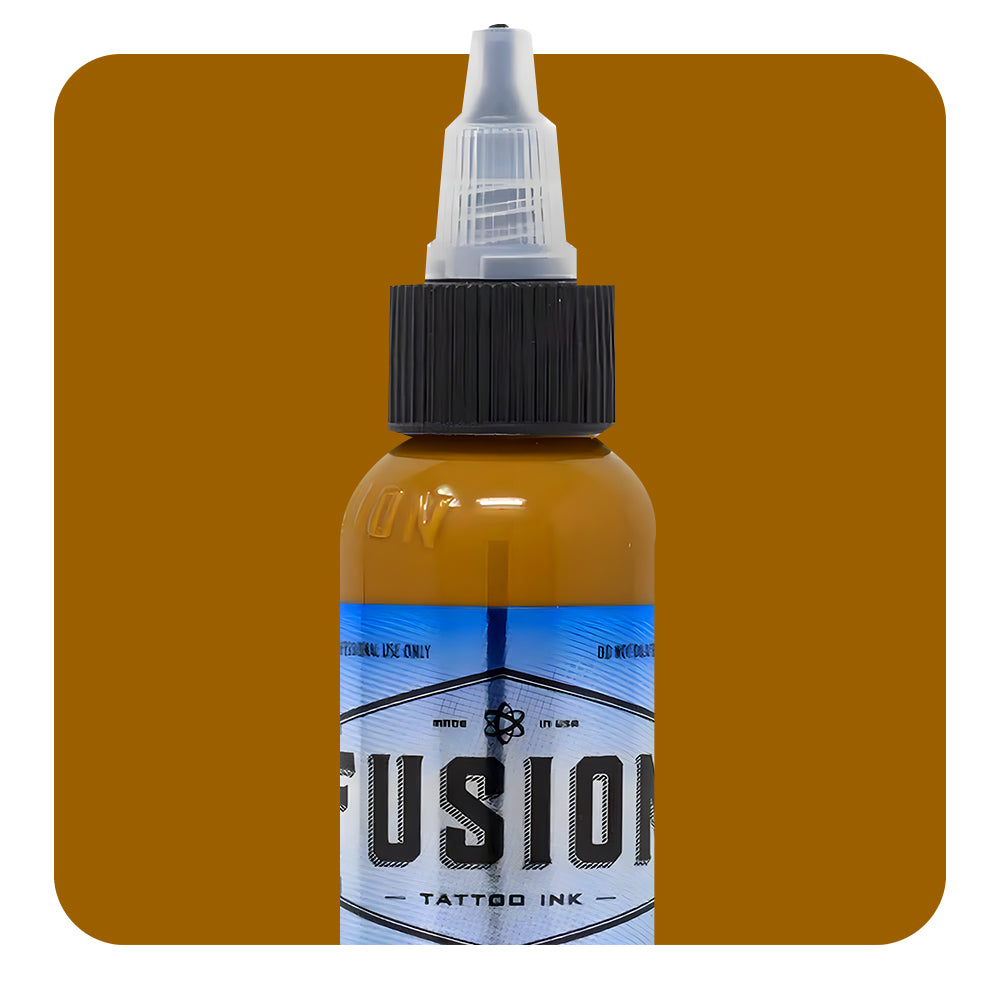 Kirsten Pettitt Roasted Peanut — Fusion Tattoo Ink — Pick Size - Ultimate Tattoo Supply