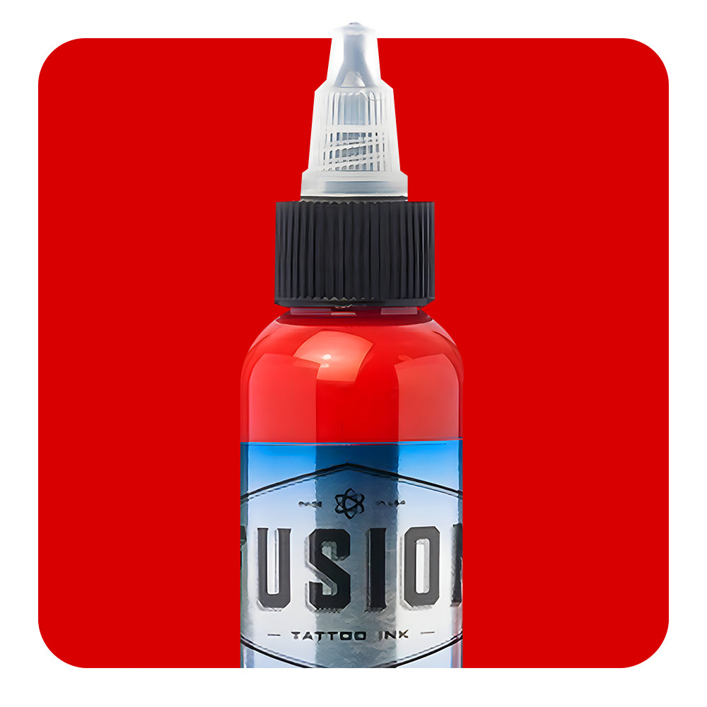 Melon Red — Fusion Tattoo Ink — Pick Size - Ultimate Tattoo Supply