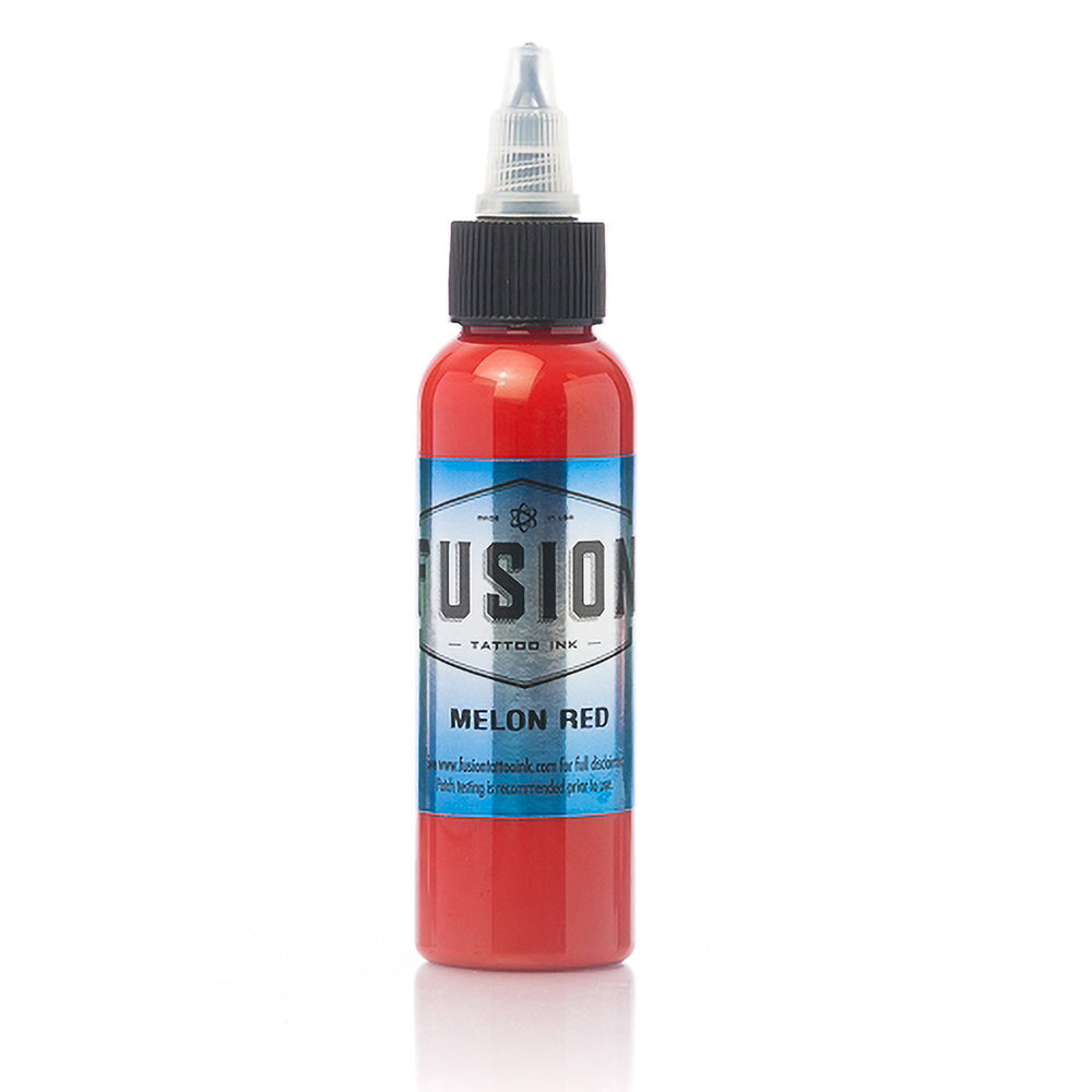 Melon Red — Fusion Tattoo Ink — Pick Size - Ultimate Tattoo Supply