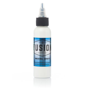 Mixing White — Fusion Tattoo Ink — Pick Size - Ultimate Tattoo Supply