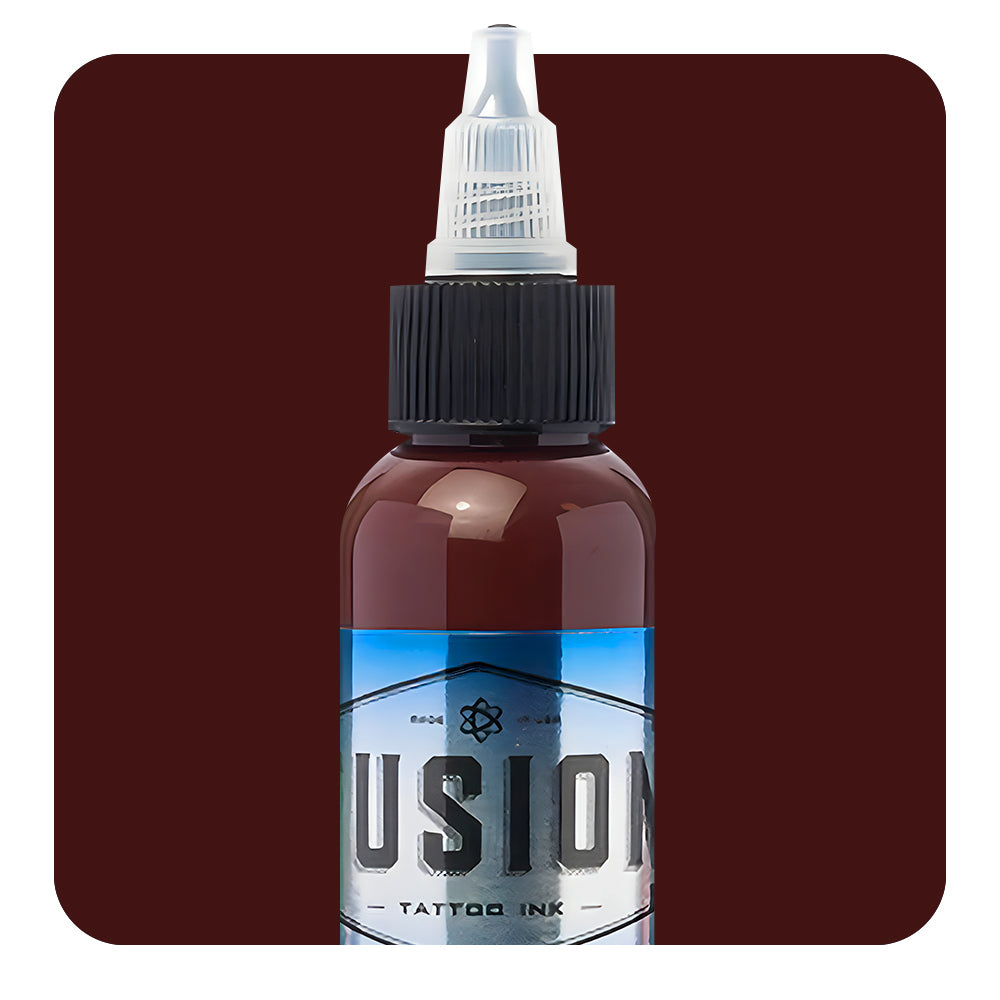 Power Brown — Fusion Tattoo Ink — Pick Size - Ultimate Tattoo Supply