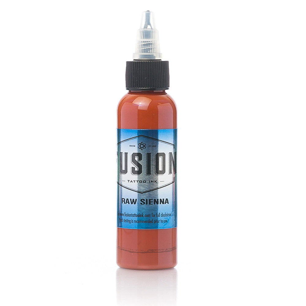 Raw Sienna — Fusion Tattoo Ink — 1oz - Ultimate Tattoo Supply
