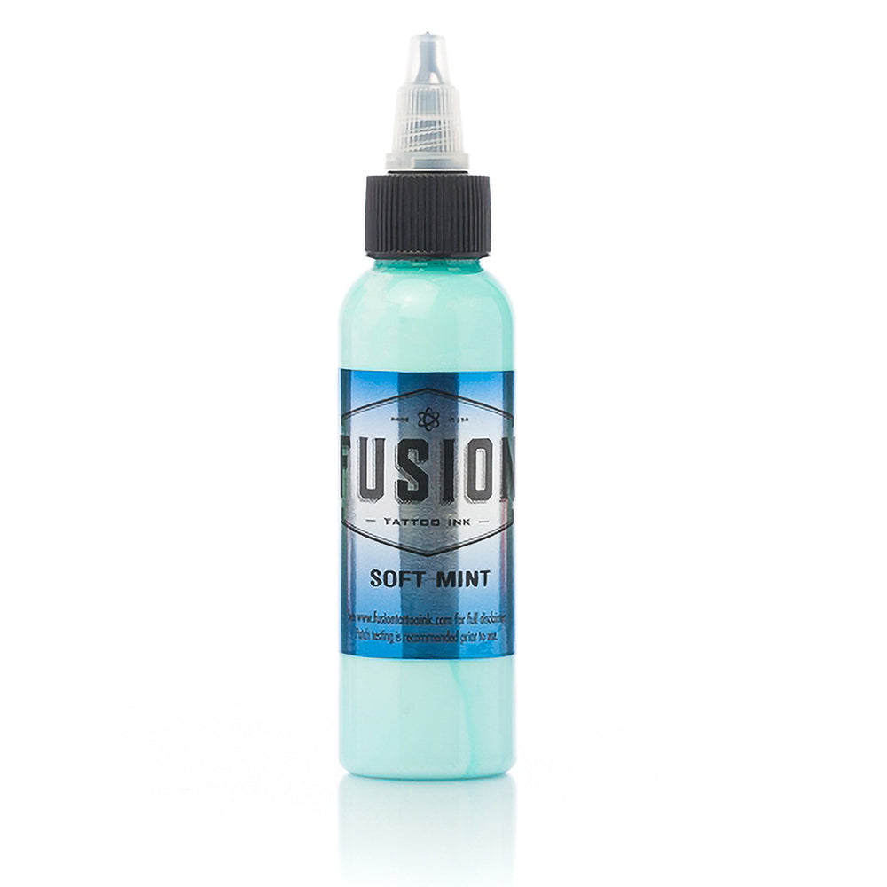Soft Mint — Fusion Tattoo Ink — Pick Size - Ultimate Tattoo Supply