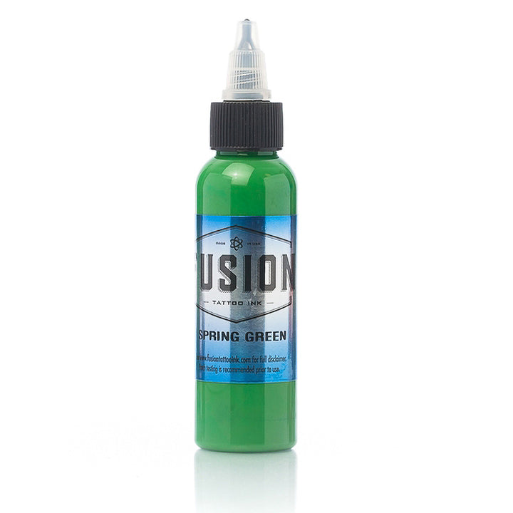 Spring Green — Fusion Tattoo Ink — Pick Size - Ultimate Tattoo Supply