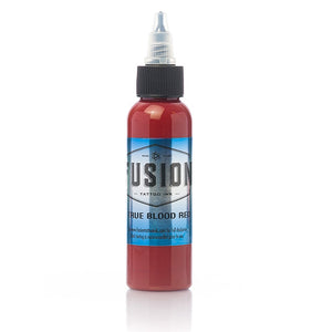 True Blood Red — Fusion Tattoo Ink — Pick Size - Ultimate Tattoo Supply