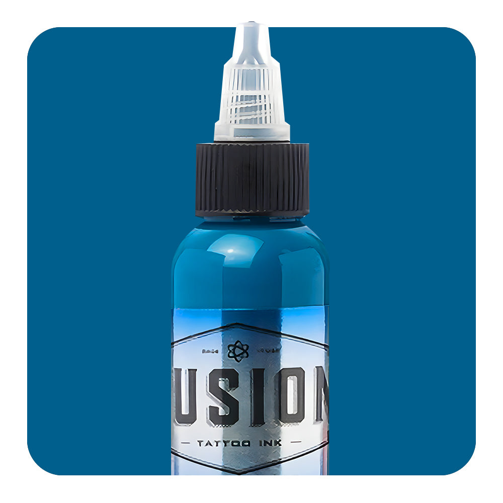 Turquoise — Fusion Tattoo Ink — Pick Size - Ultimate Tattoo Supply