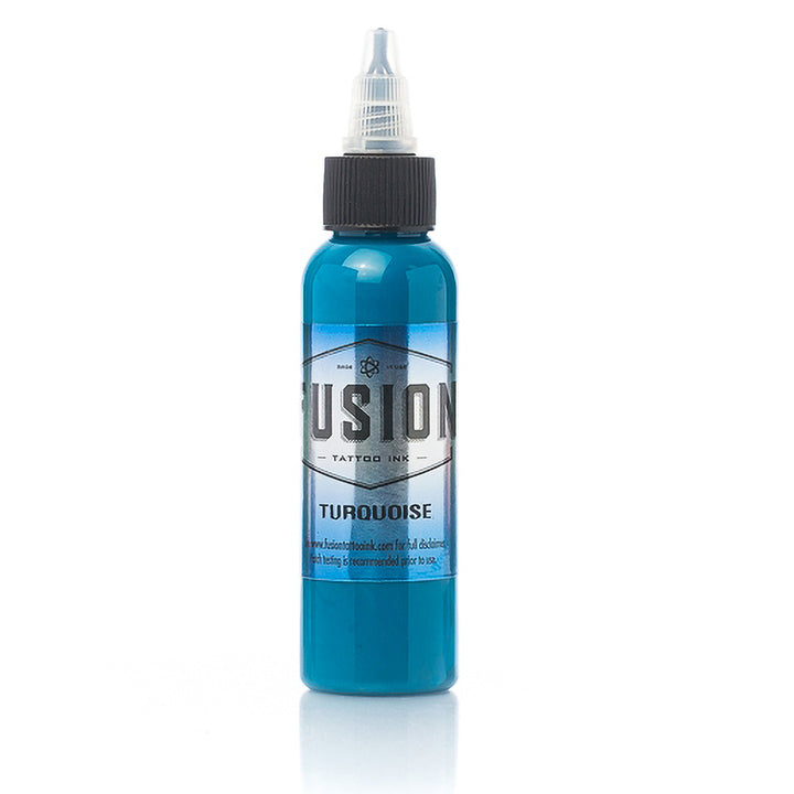 Turquoise — Fusion Tattoo Ink — Pick Size - Ultimate Tattoo Supply