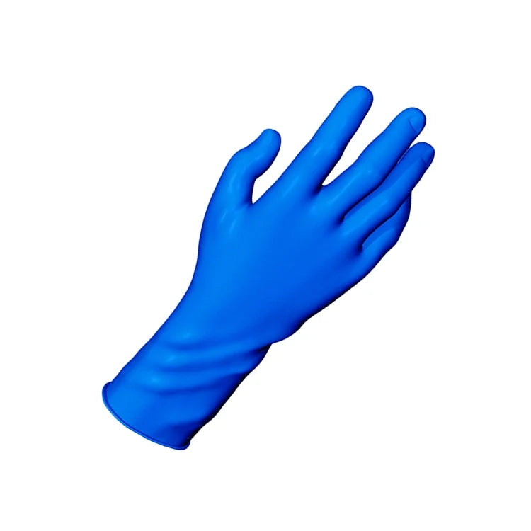 Sterile Dynarex Blue Disposable Nitrile Gloves — Box of 100 - Painful Pleasures