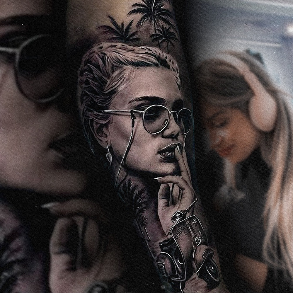 Dynamic Ganga Black Tattoo Ink — 8oz Bottle - Ultimate Tattoo Supply