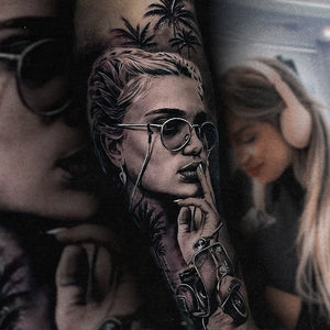 Dynamic Ganga Black Tattoo Ink — 8oz Bottle - Ultimate Tattoo Supply