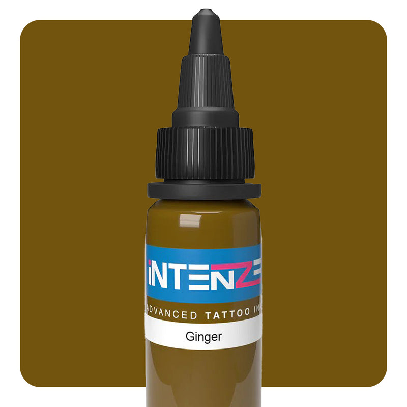 Ginger — Mike Demasi Series — Intenze Tattoo Ink — 1oz Bottle - Ultimate Tattoo Supply