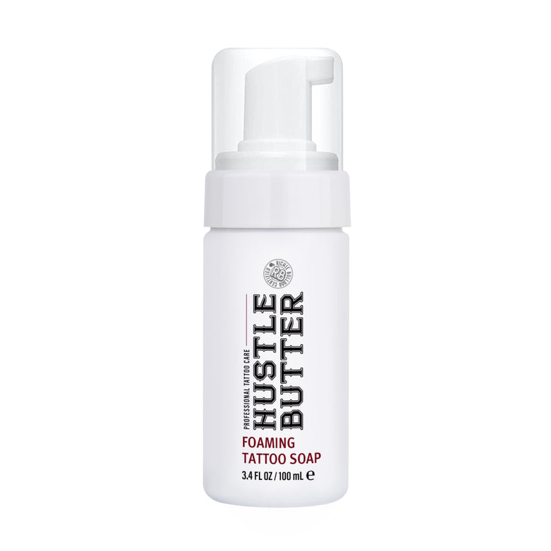 Hustle Bubbles Deluxe Foamer Antimicrobial Soap — 3.4oz — Single or Case of 12