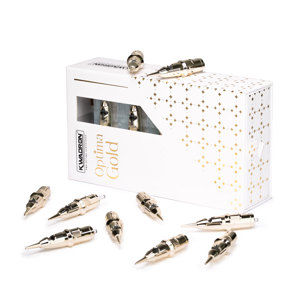 Kwadron Optima Gold PMU Cartridge Needles | Ultimate Tattoo Supply