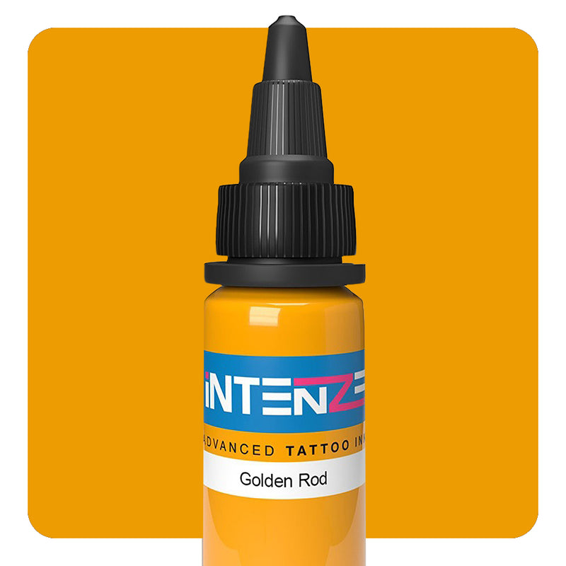 Golden Rod — Intenze Tattoo Ink — Pick Size - Ultimate Tattoo Supply