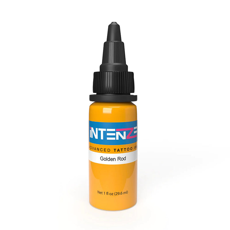 Golden Rod — Intenze Tattoo Ink — Pick Size - Ultimate Tattoo Supply