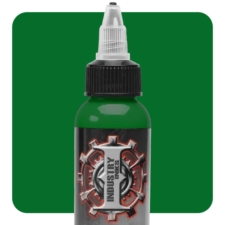 Grass Green — Industry Inks — Pick Size - Ultimate Tattoo Supply