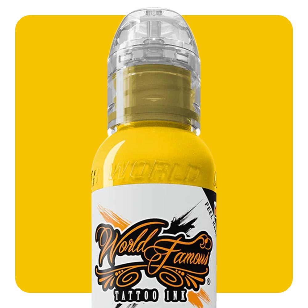 World Famous - Great Wall Yellow - Ultimate Tattoo Supply