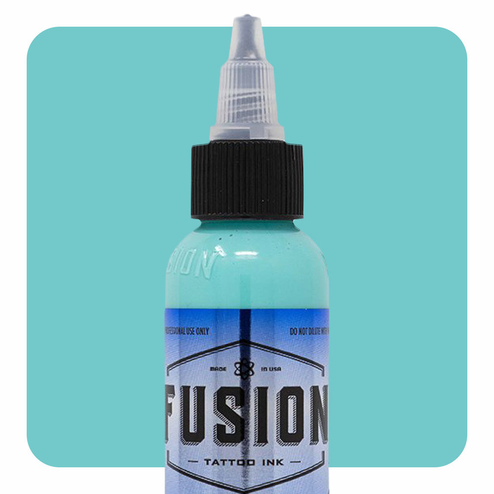Gradient Green with White 4-Pack — Fusion Tattoo Ink — 1oz - Ultimate Tattoo Supply