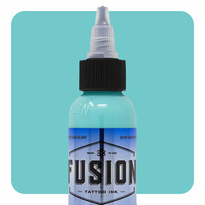 Gradient Green with White 4-Pack — Fusion Tattoo Ink — 1oz - Ultimate Tattoo Supply