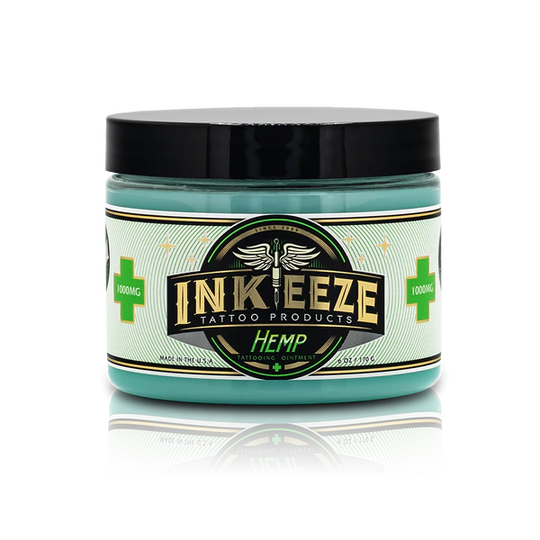 INK-EEZE Hemp Glide Tattoo Ointment - Ultimate Tattoo Supply