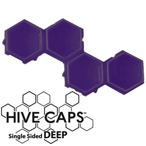 Deep Hive Caps™ — Bag of 200 Ink Caps (50 Pieces) — Pick Color - Ultimate Tattoo Supply