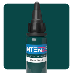 Hunter Green — Intenze Tattoo Ink — Pick Size - Ultimate Tattoo Supply