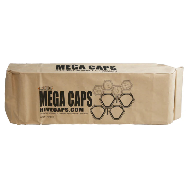 Mega Caps by Hive Caps™ — Bag of 50 Pieces (100 Caps) — Pick Color - Ultimate Tattoo Supply
