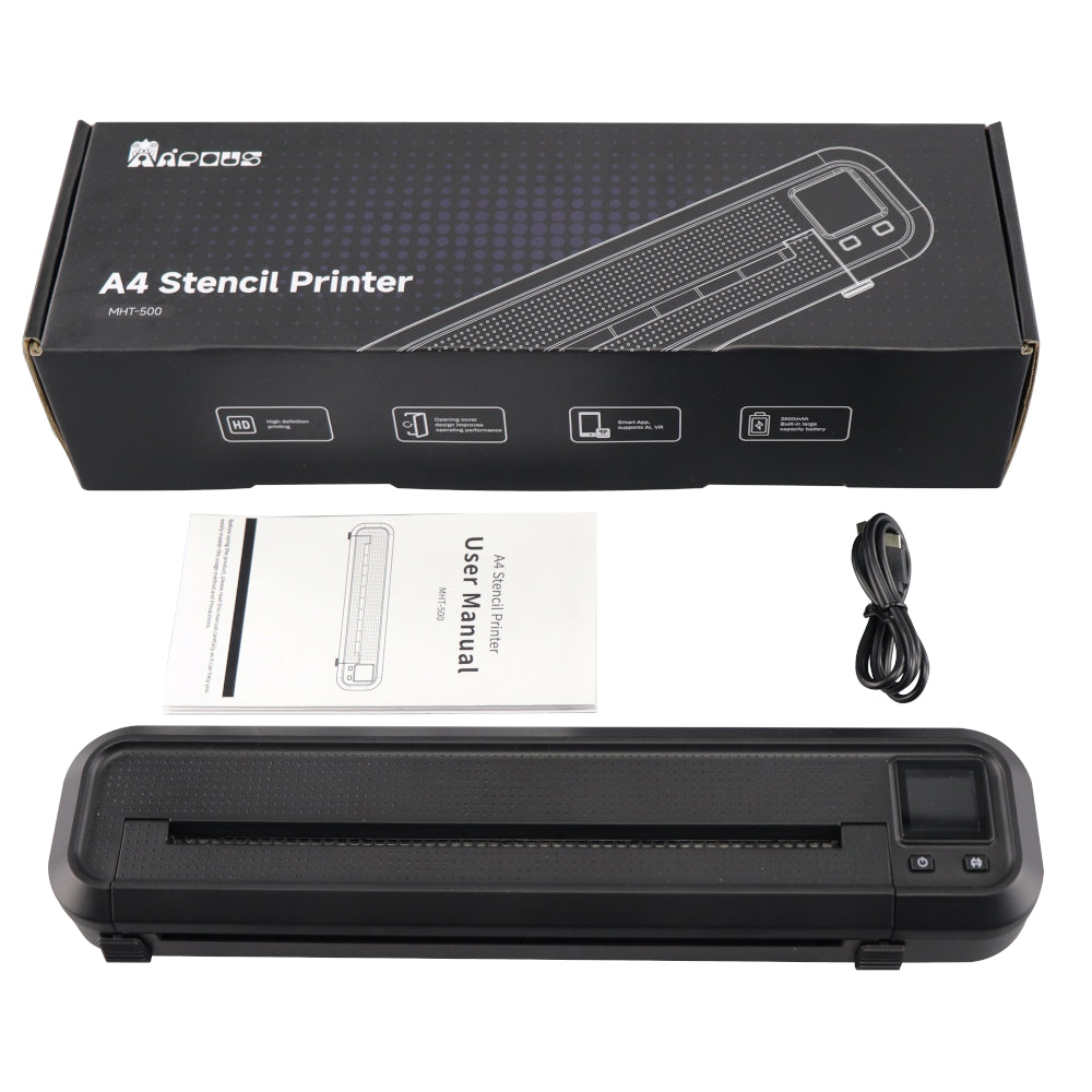 Bluetooth A4 Stencil Printer - Ultimate Tattoo Supply