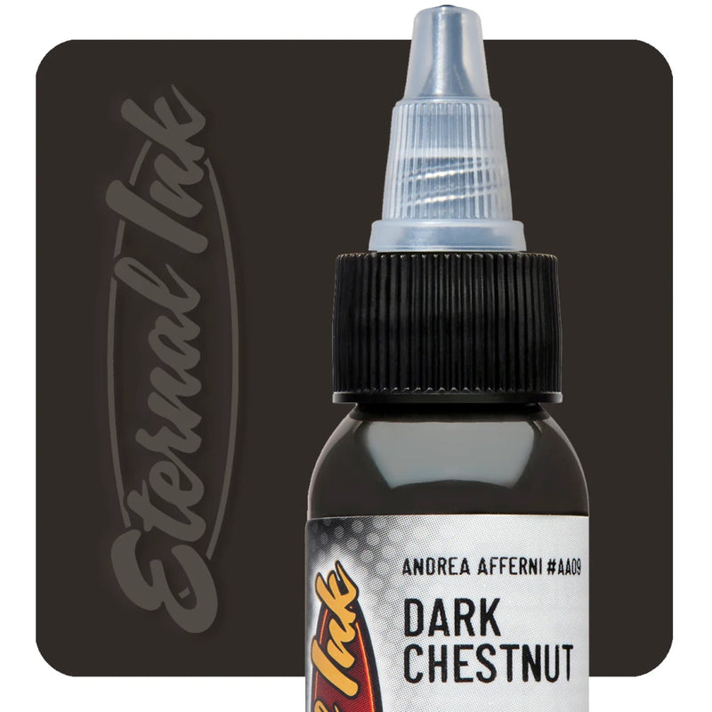 Dark Chestnut — Eternal Tattoo Ink — 1oz - Ultimate Tattoo Supply
