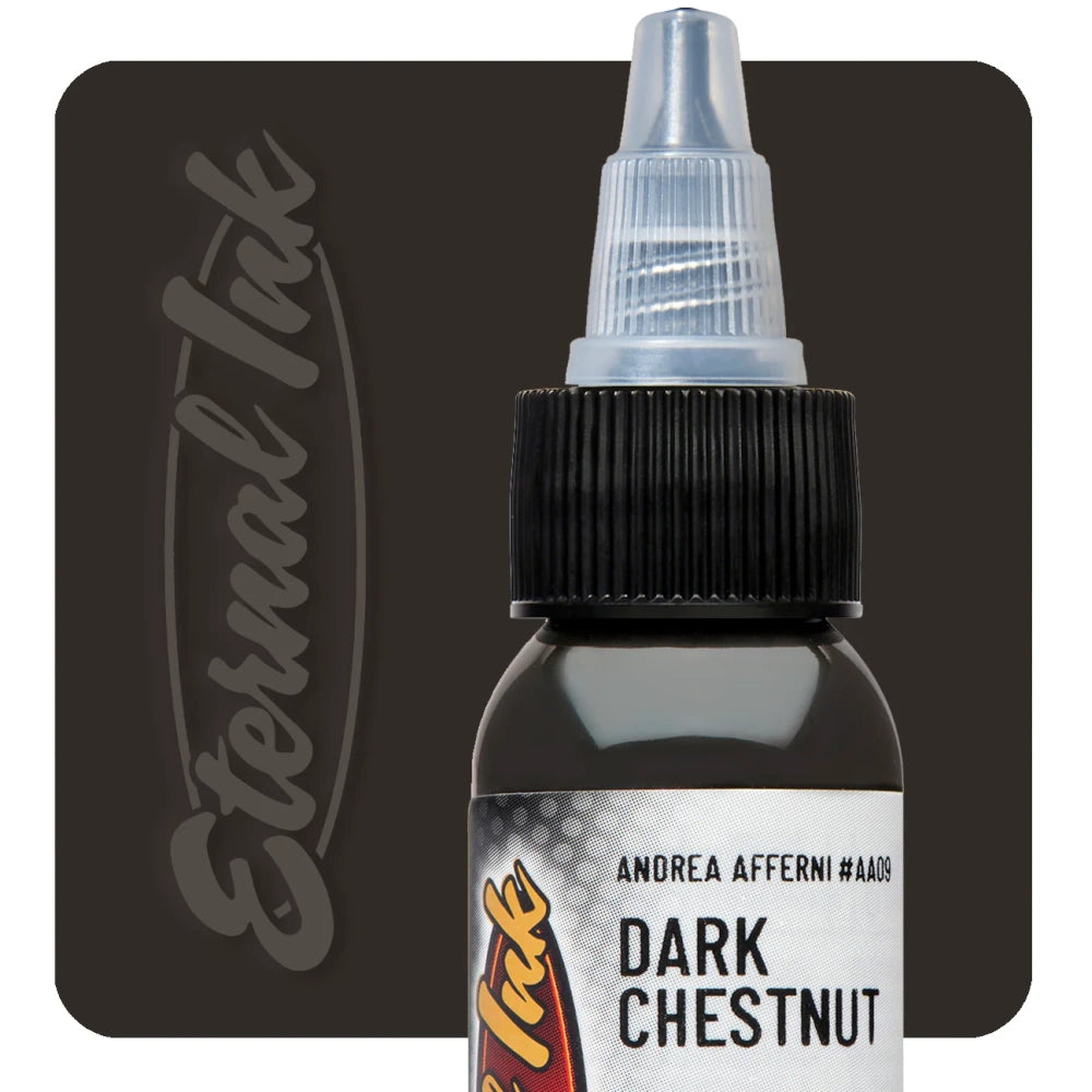 Dark Chestnut — Eternal Tattoo Ink — 1oz - Ultimate Tattoo Supply